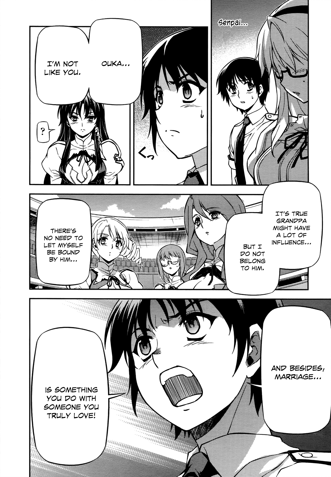 Freezing Chapter 102 page 9 - Chapter 102: Ouka Tenjouin