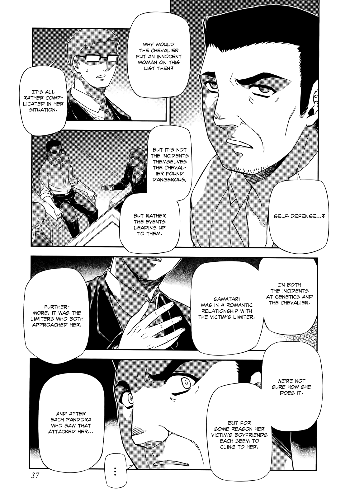 Freezing Chapter 149 page 10 - Chapter 149: Failure List