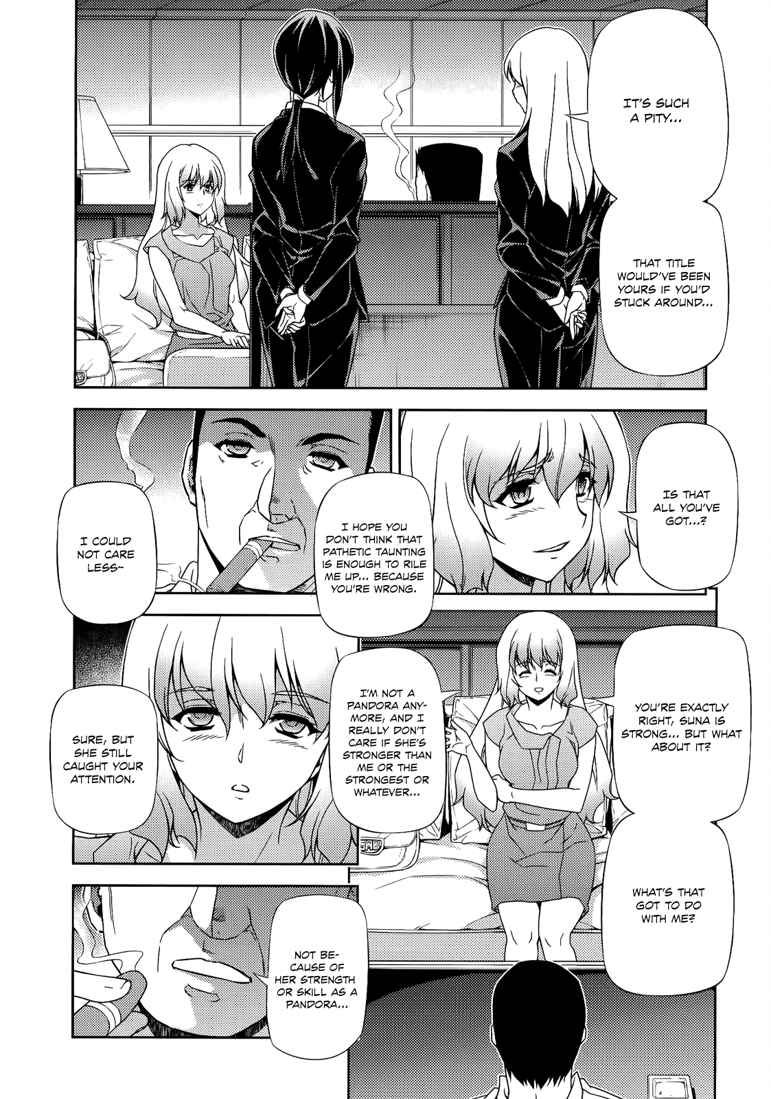 Freezing Chapter 153 page 9 - Chapter 153: Behind Her Smile