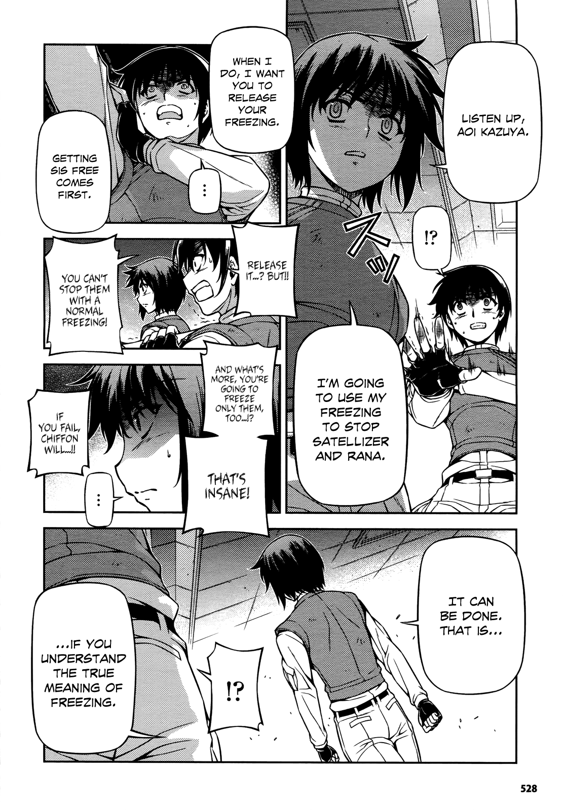 Freezing Chapter 84 page 5 - Chapter 84: Connected Hearts