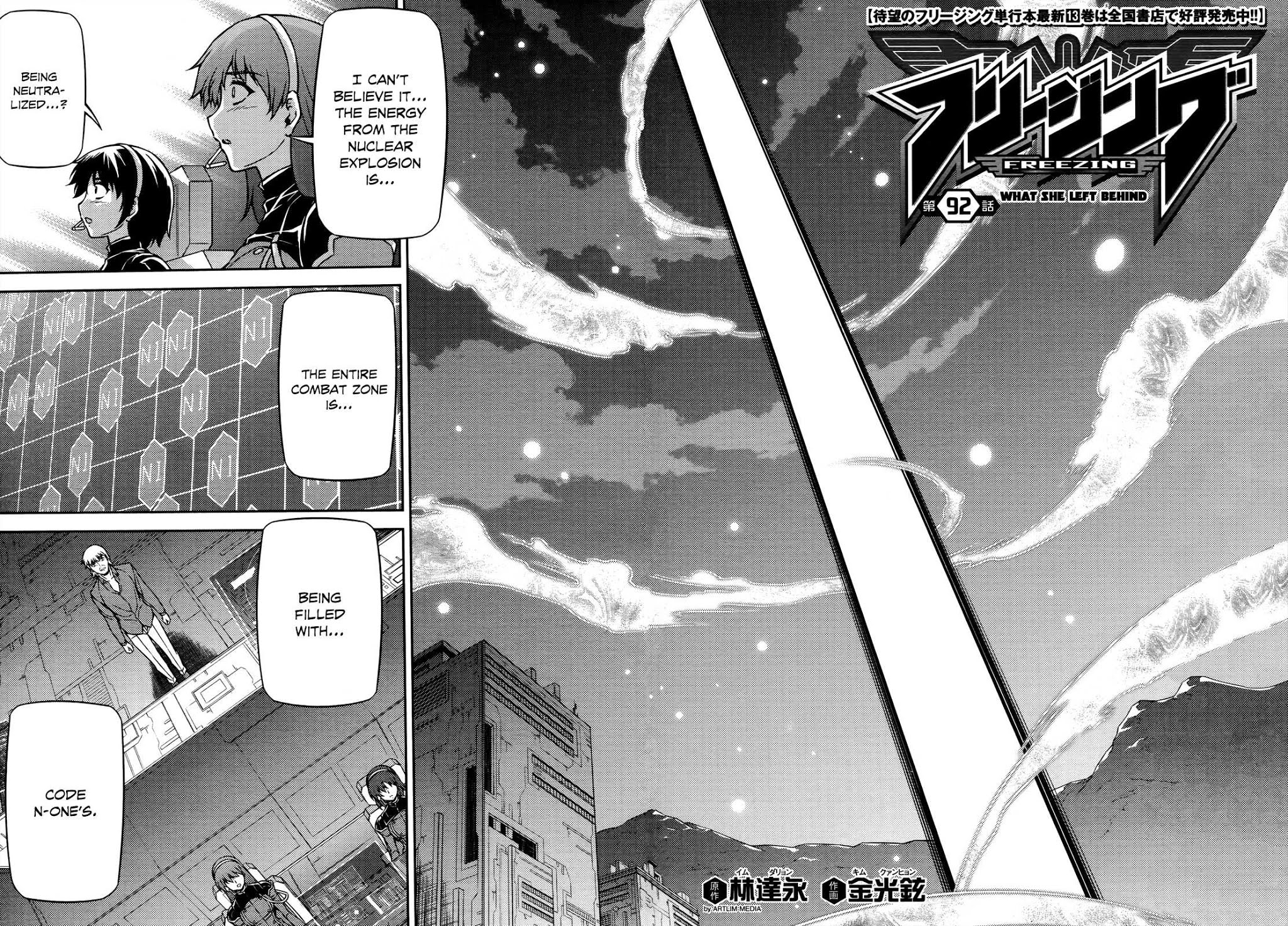 Freezing Chapter 92 page 3 - Chapter 92: What She Left Behind