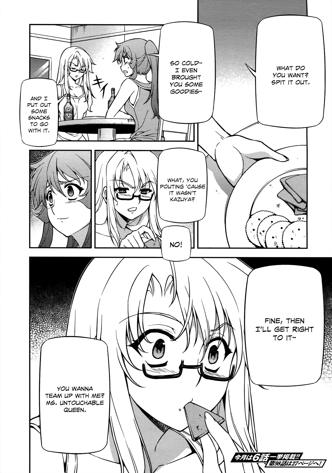 Freezing Chapter 97 page 22 - Chapter 97: A New Rival Appears!?