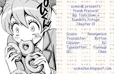 Fresh Precure! Chapter 1 page 1 - Chapter 1