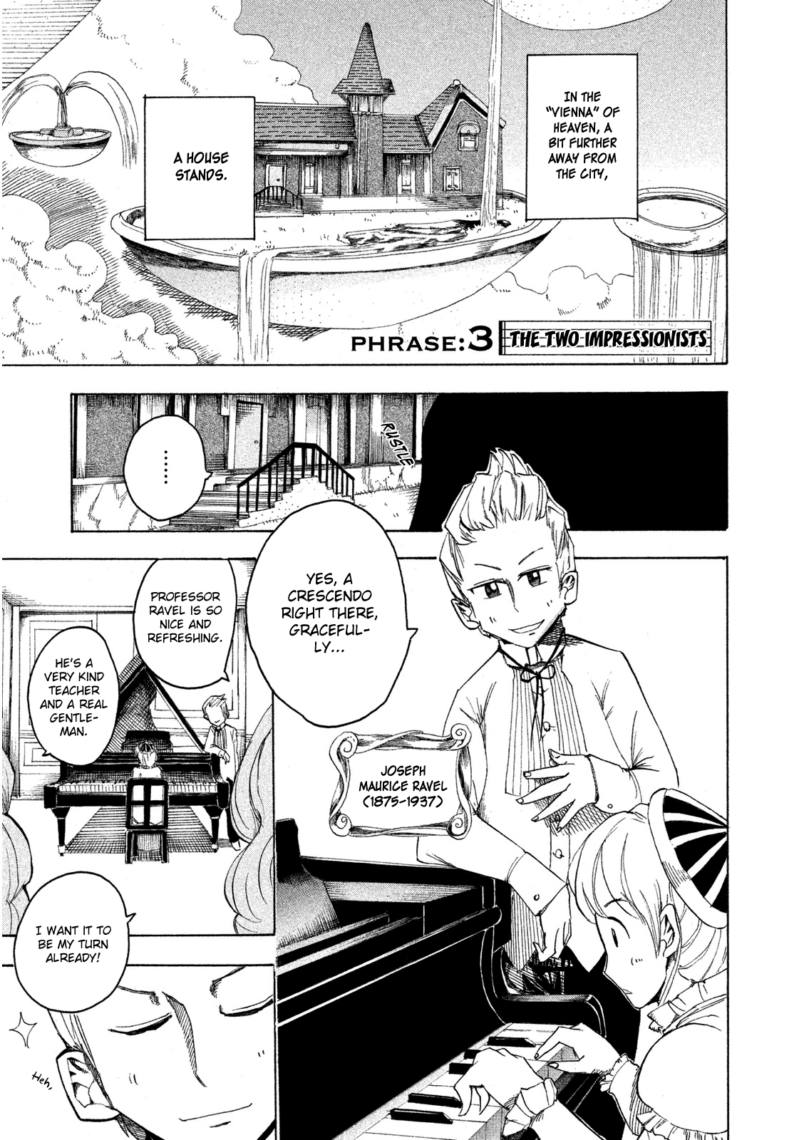 Freude Chapter 3 page 1 - Chapter 3: The Two Impressionists