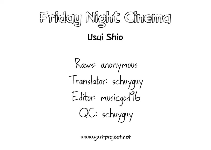 Friday Night Cinema Chapter 0 page 17 - Chapter 0: Oneshot