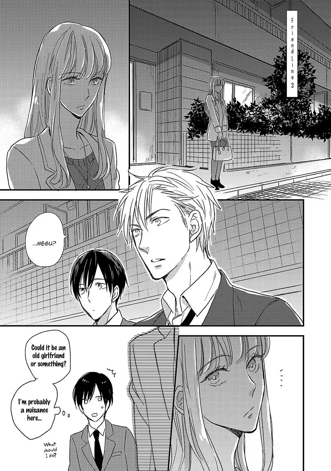 Friend Line Chapter 3 page 4 - Chapter 3