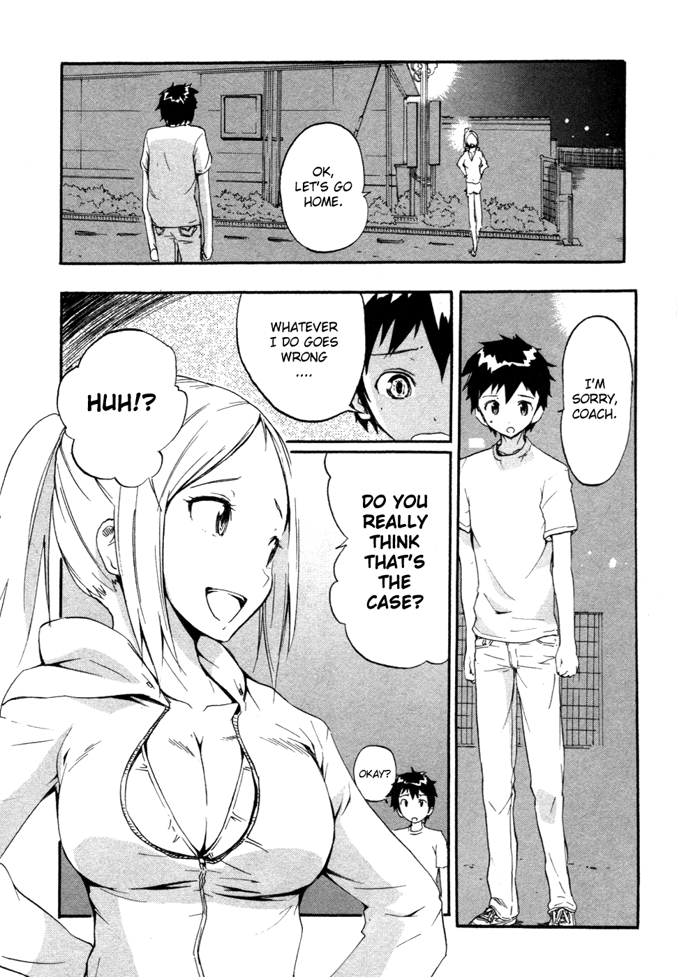 Frogman Chapter 19 page 15 - Chapter 19: The Worries of Aoki and Michiru