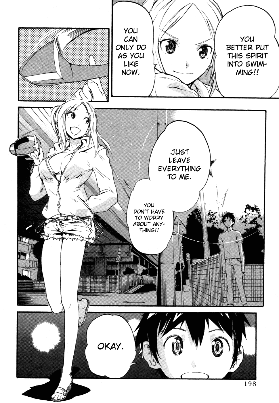 Frogman Chapter 19 page 17 - Chapter 19: The Worries of Aoki and Michiru