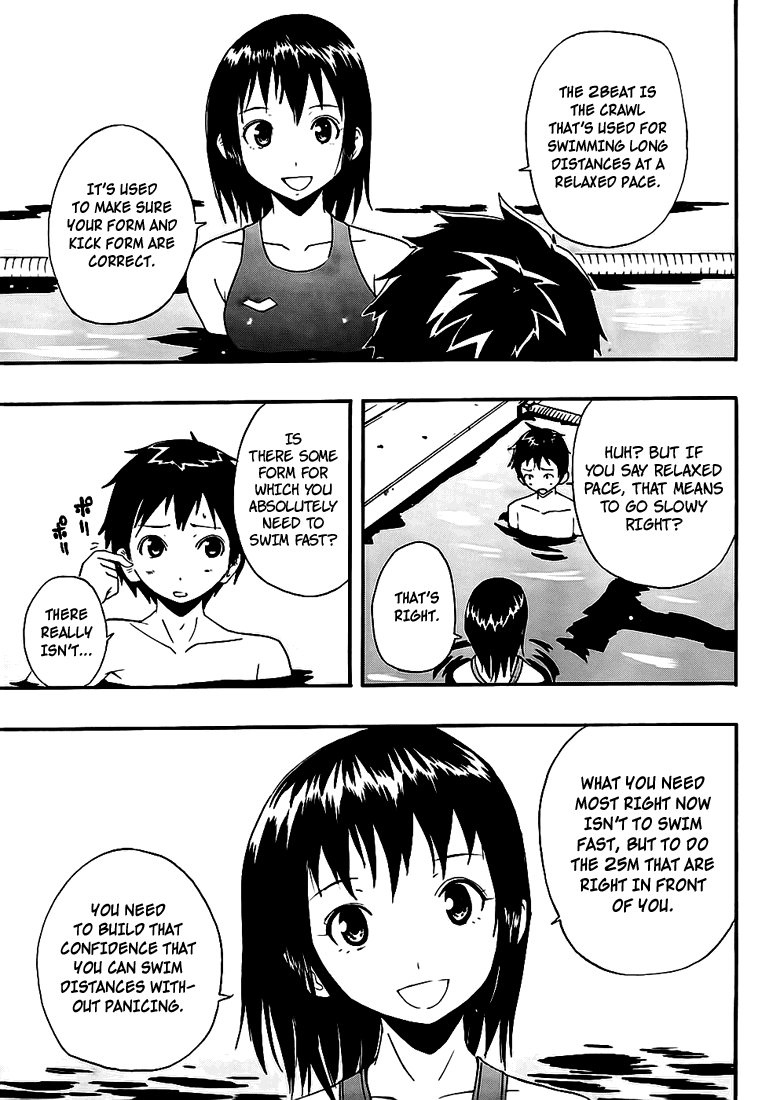 Frogman Chapter 7 page 12 - Chapter 7: Try Swimming Slowly