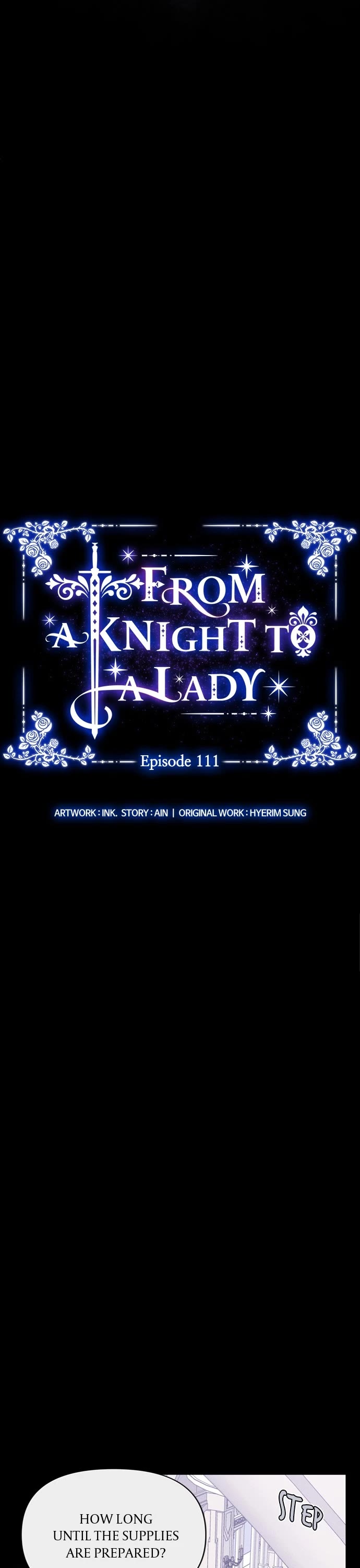 From a Knight to a Lady Chapter 112 page 6 - Chapter 112: Episode 111