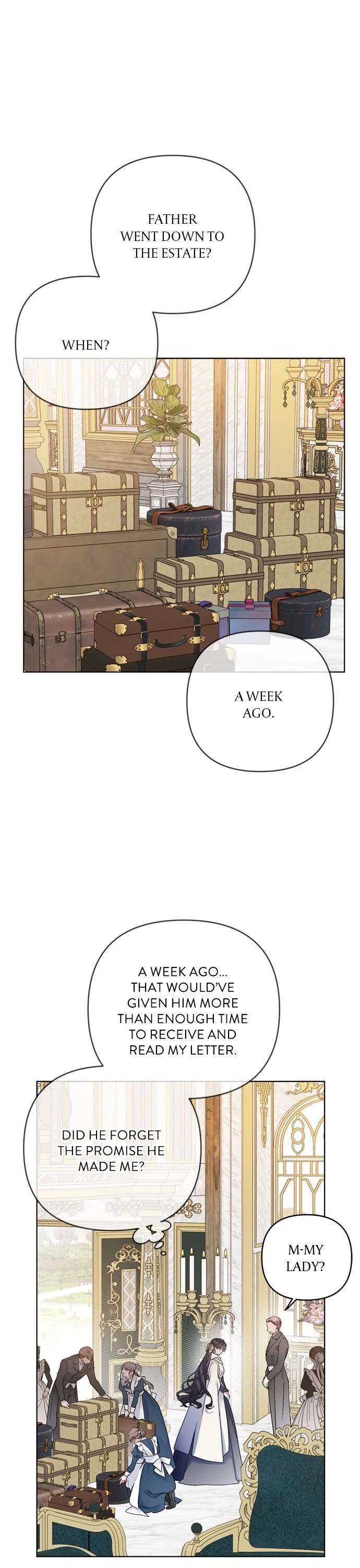 From a Knight to a Lady Chapter 137 page 1 - Chapter 137: (S3) Episode 136