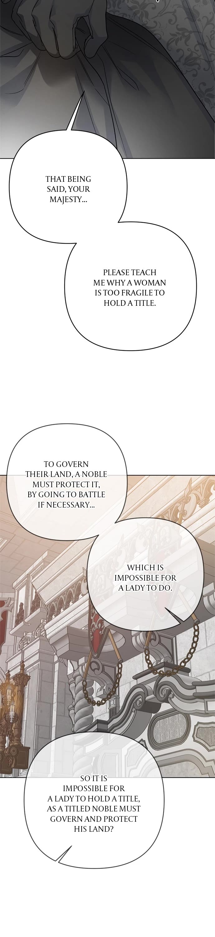 From a Knight to a Lady Chapter 150 page 12 - Chapter 150: (S3) Episode 149