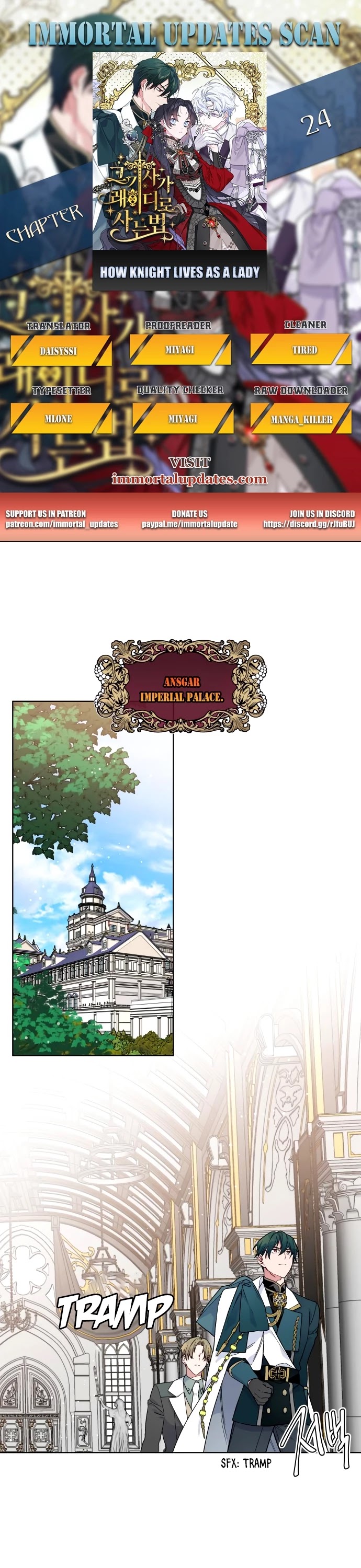 From a Knight to a Lady Chapter 24 page 1 - Chapter 24