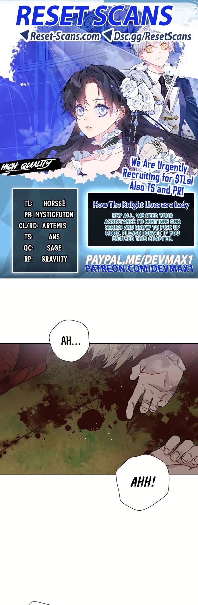 From a Knight to a Lady Chapter 32 page 1 - Chapter 32