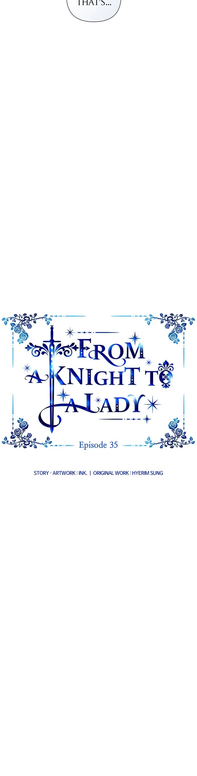 From a Knight to a Lady Chapter 35 page 12 - Chapter 35: Episode 35