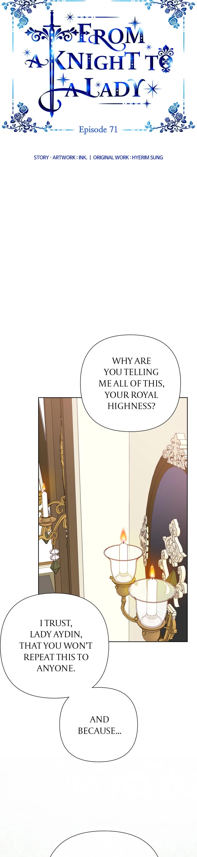 From a Knight to a Lady Chapter 71 page 6 - Chapter 71: Episode 71