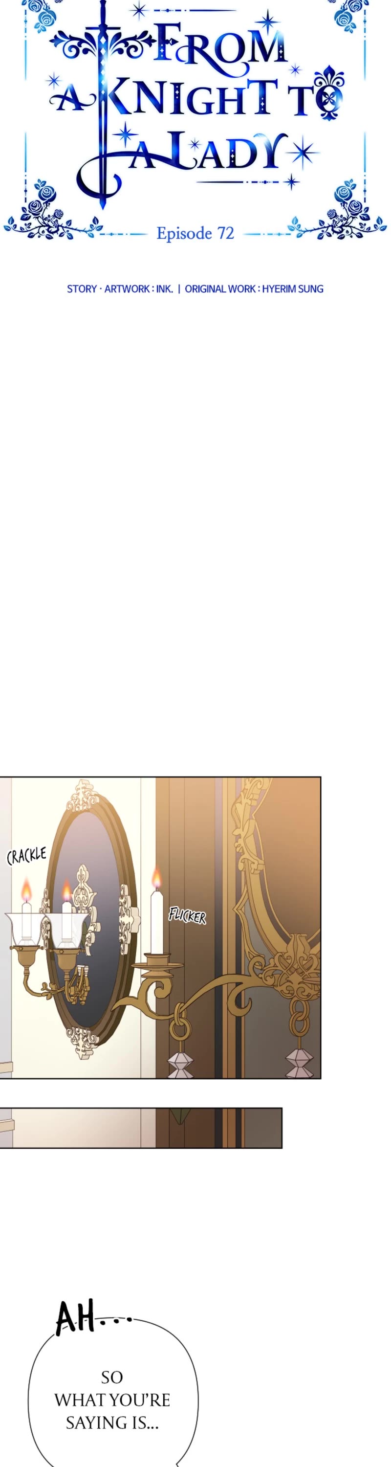 From a Knight to a Lady Chapter 72 page 13 - Chapter 72: Episode 72
