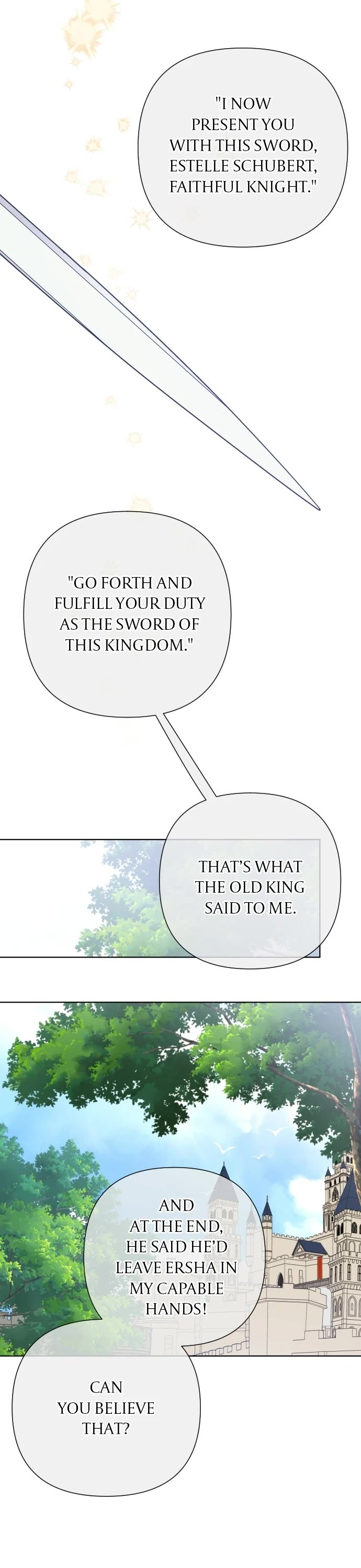 From a Knight to a Lady Chapter 80 page 11 - Chapter 80: Episode 80 (Season 1 Finale)