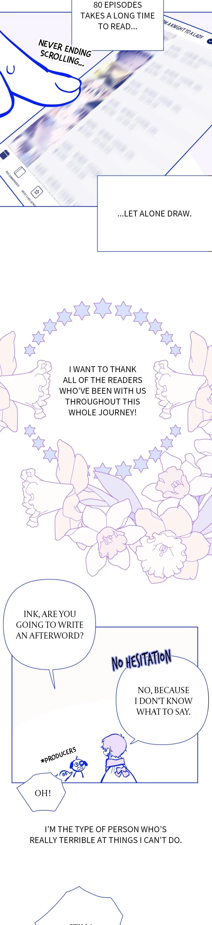 From a Knight to a Lady Chapter 81 page 2 - Chapter 81: Afterword