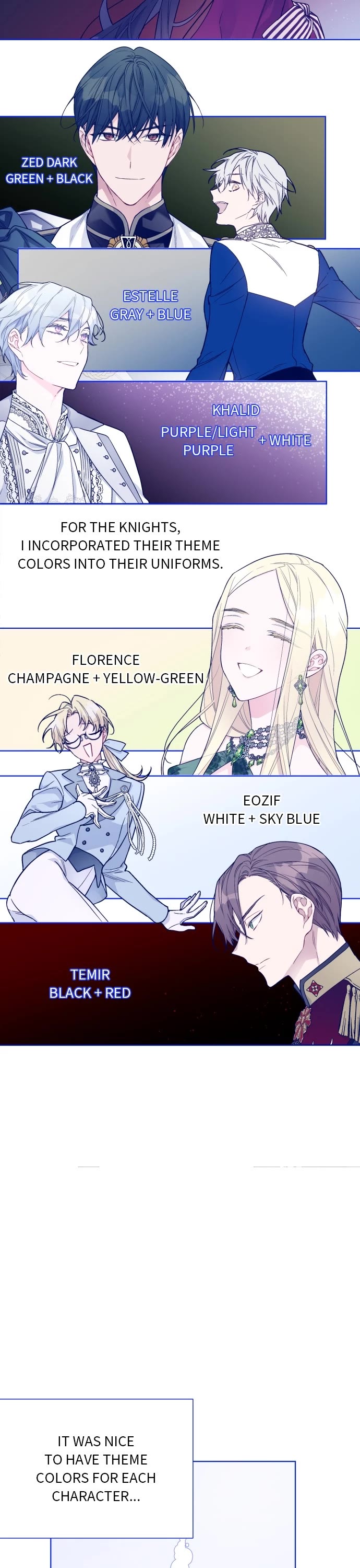 From a Knight to a Lady Chapter 81 page 8 - Chapter 81: Afterword