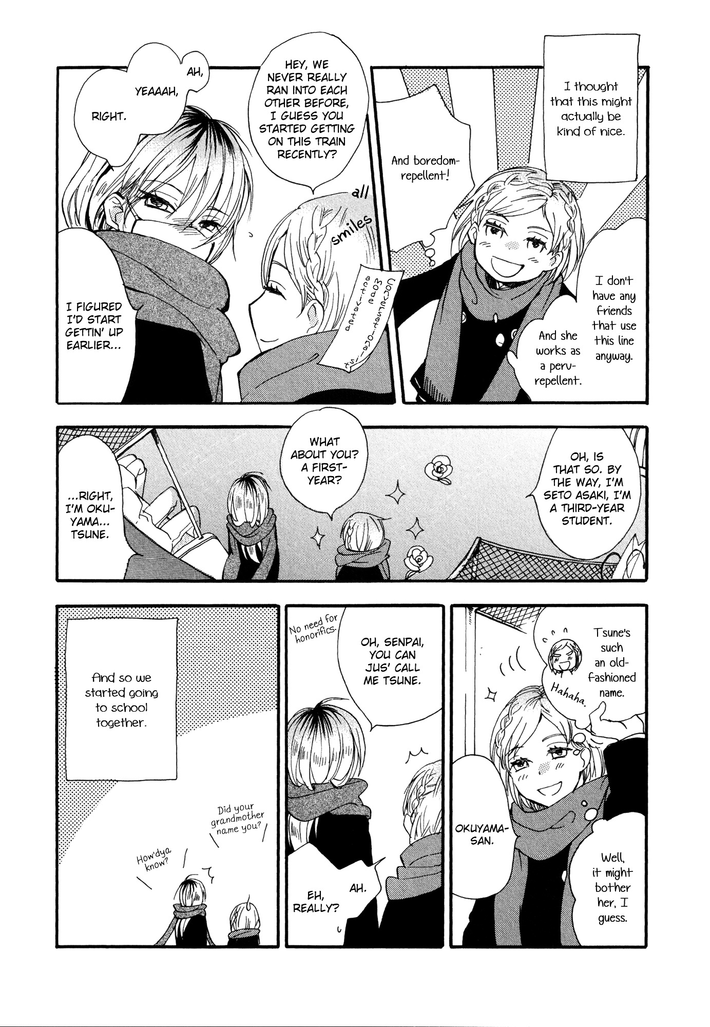 From Aiu Station on the Hiragana Line Chapter 1 page 8 - Chapter 1 : From Aiu Station on the Hiragana Line [Oneshot]