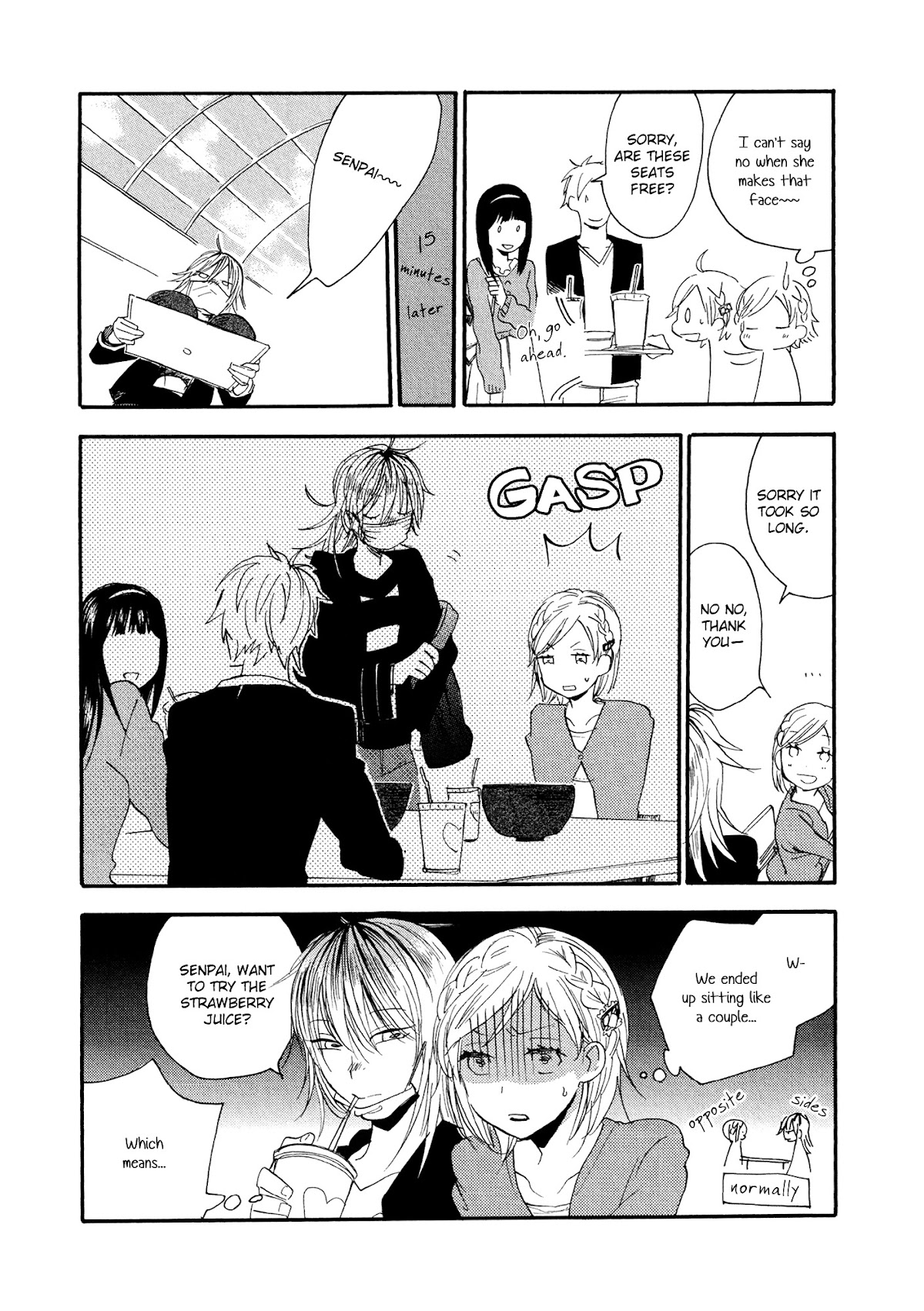 From Aiu Station on the Hiragana Line Chapter 2 page 6 - Chapter 2 : I'll Send Her Home on the Last Train [Sequel]