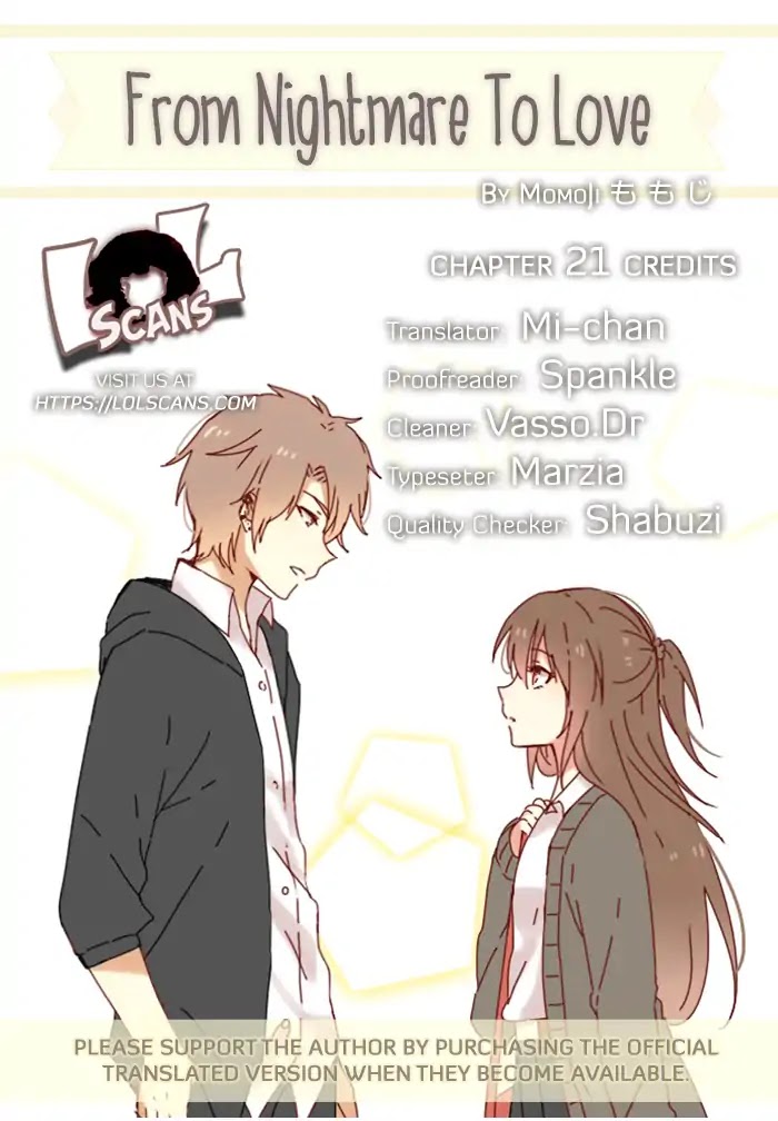 From Nightmare To Love Chapter 21 page 2 - Chapter 21
