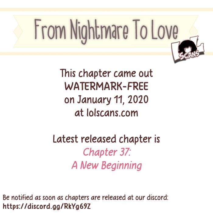 From Nightmare To Love Chapter 33 page 55 - Chapter 33: Nothing