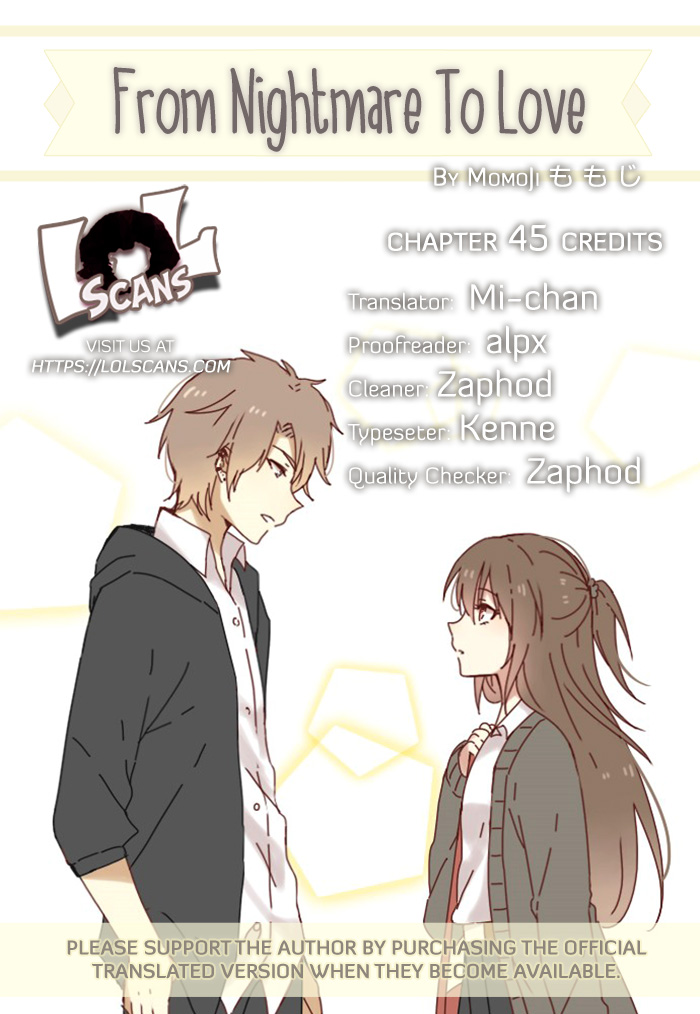 From Nightmare To Love Chapter 45 page 1 - Chapter 45: Illusion