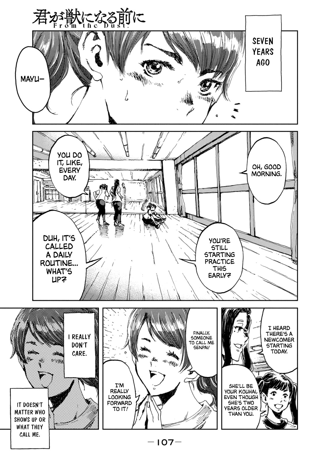 From the Dust Chapter 13 page 2 - Chapter 13: Difficult Roads, Beautiful Destinations