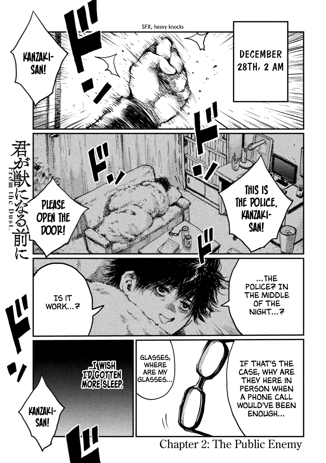 From the Dust Chapter 2 page 1 - Chapter 2: The Public Enemy