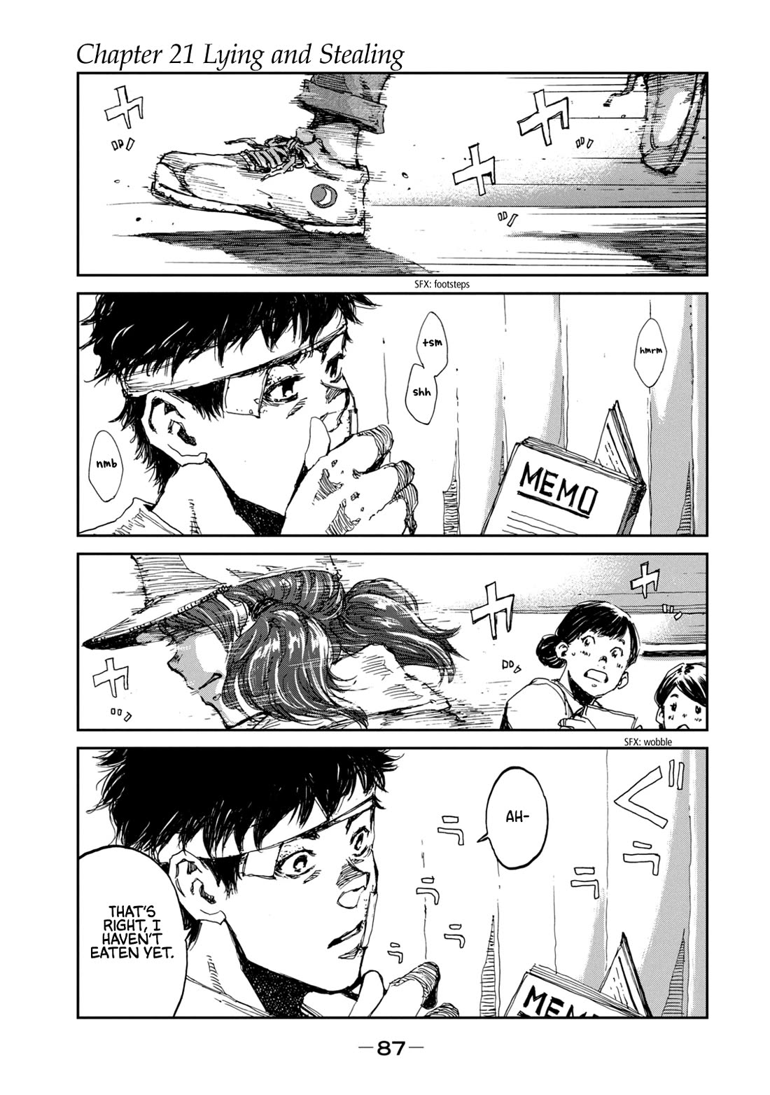 From the Dust Chapter 21 page 1 - Chapter 21: Lying and Stealing
