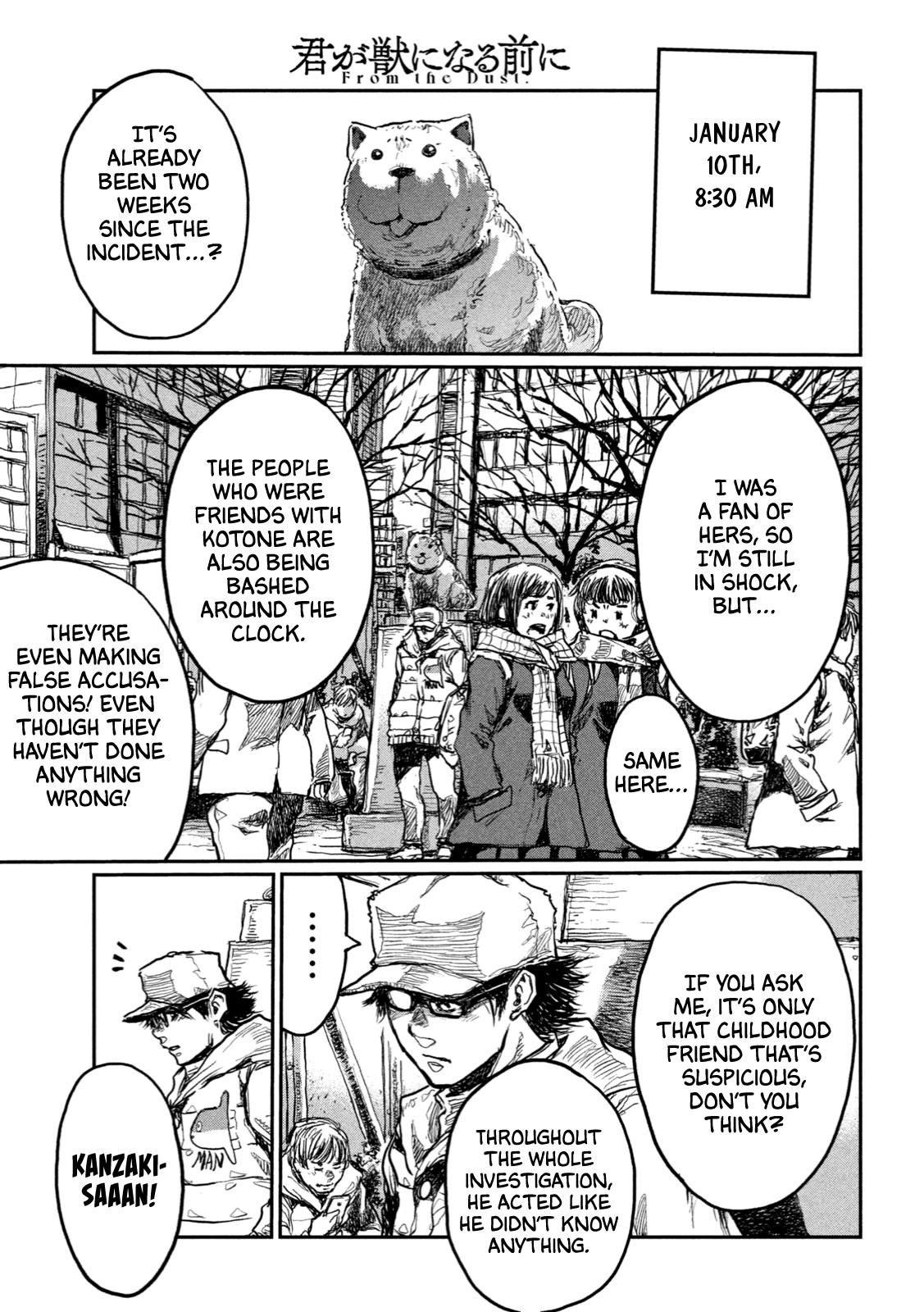 From the Dust Chapter 4 page 1 - Chapter 4: Crash