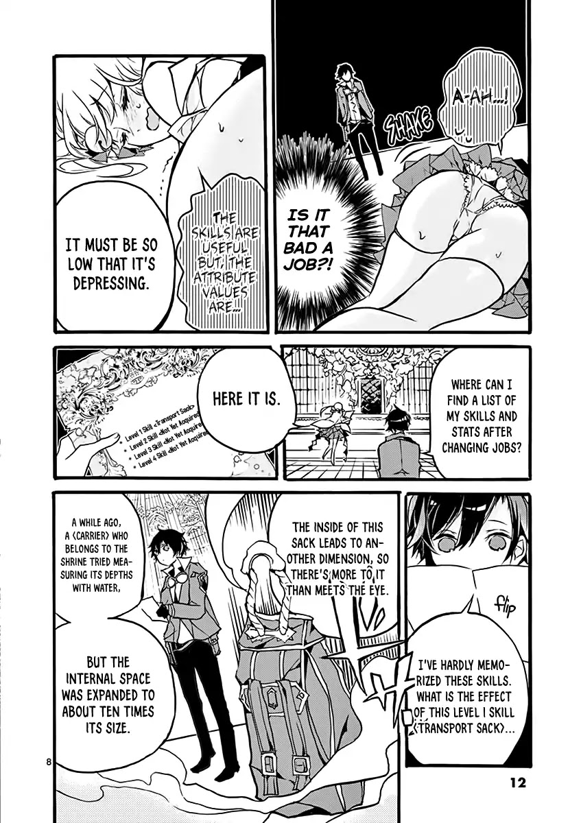 From The Strongest Job of Dragon Knight, To The Beginner Job Carrier, Somehow, I Am Dependent On The Heroes Chapter 1 page 10 - Chapter 1