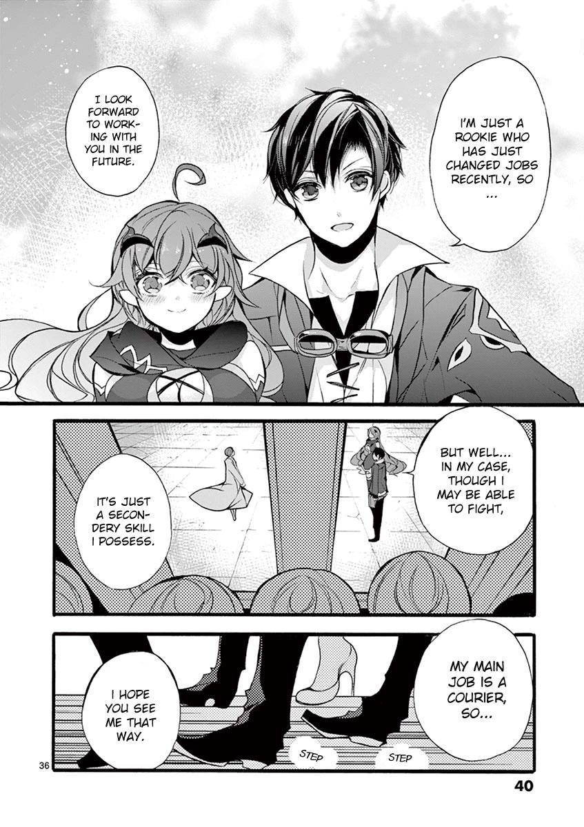 From The Strongest Job of Dragon Knight, To The Beginner Job Carrier, Somehow, I Am Dependent On The Heroes Chapter 10 page 35 - Chapter 10