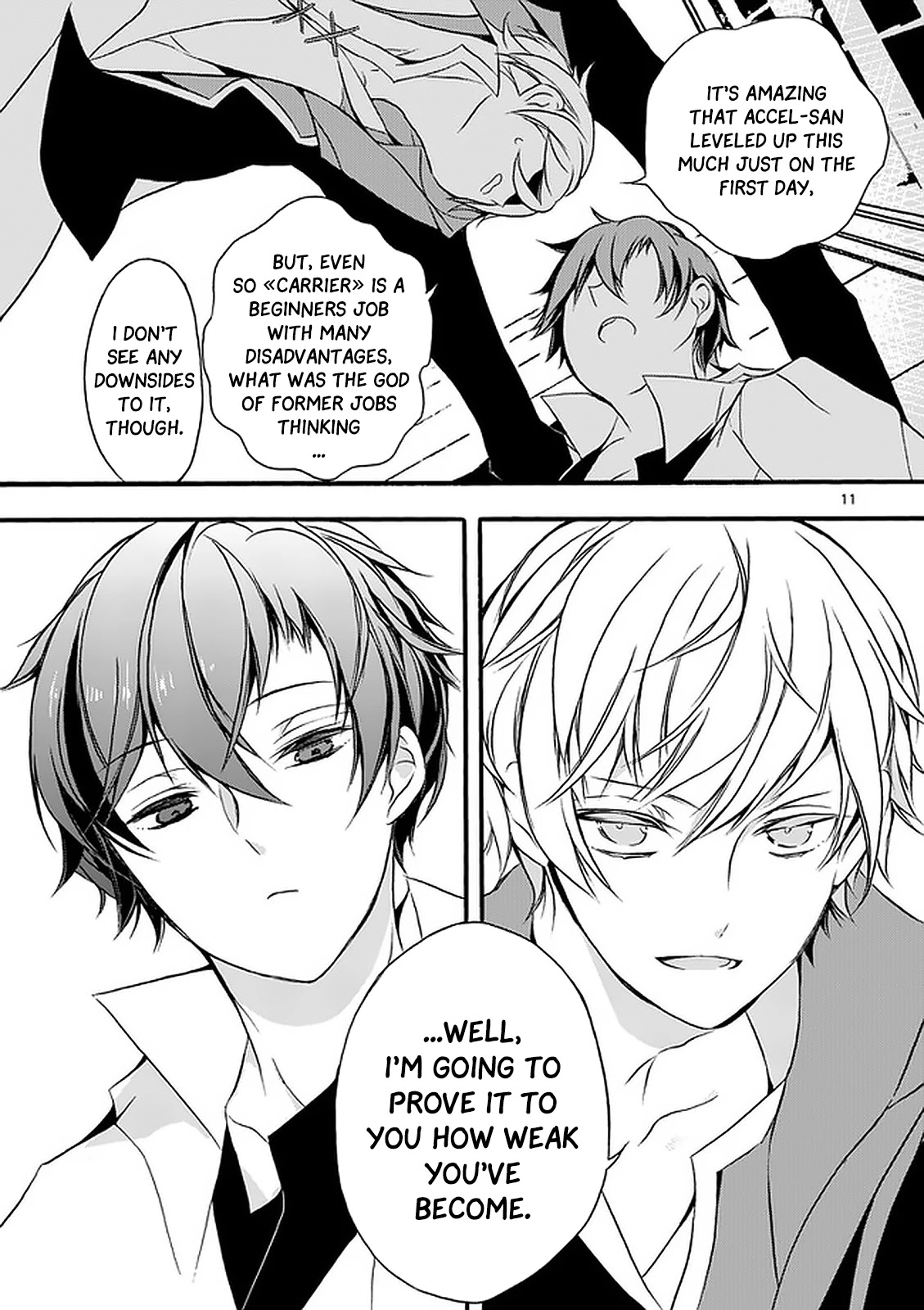 From The Strongest Job of Dragon Knight, To The Beginner Job Carrier, Somehow, I Am Dependent On The Heroes Chapter 2 page 12 - Chapter 2