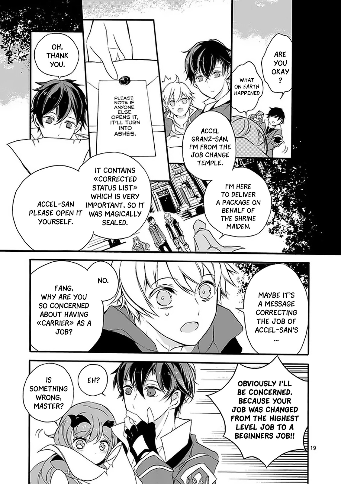 From The Strongest Job of Dragon Knight, To The Beginner Job Carrier, Somehow, I Am Dependent On The Heroes Chapter 2 page 20 - Chapter 2