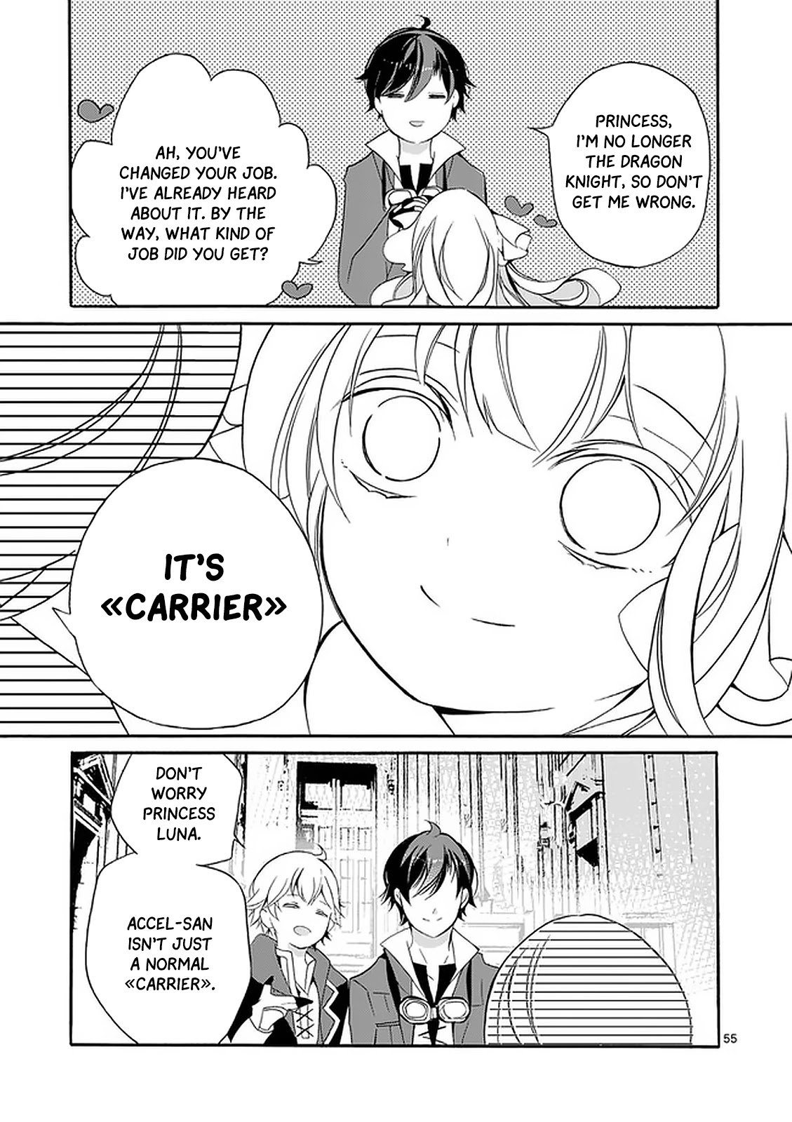 From The Strongest Job of Dragon Knight, To The Beginner Job Carrier, Somehow, I Am Dependent On The Heroes Chapter 2 page 55 - Chapter 2