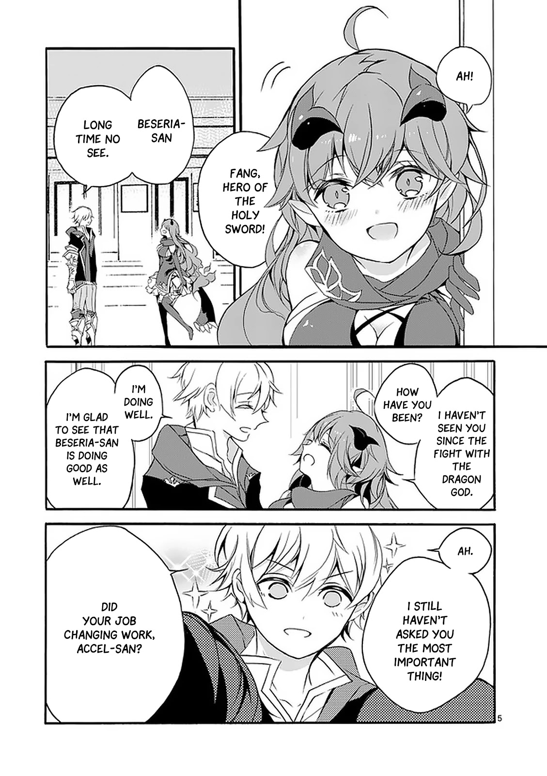 From The Strongest Job of Dragon Knight, To The Beginner Job Carrier, Somehow, I Am Dependent On The Heroes Chapter 2 page 6 - Chapter 2