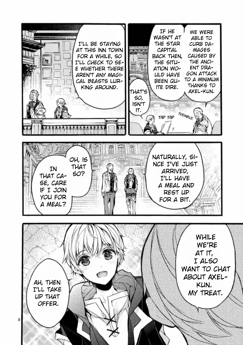 From The Strongest Job of Dragon Knight, To The Beginner Job Carrier, Somehow, I Am Dependent On The Heroes Chapter 20 page 8 - Chapter 20