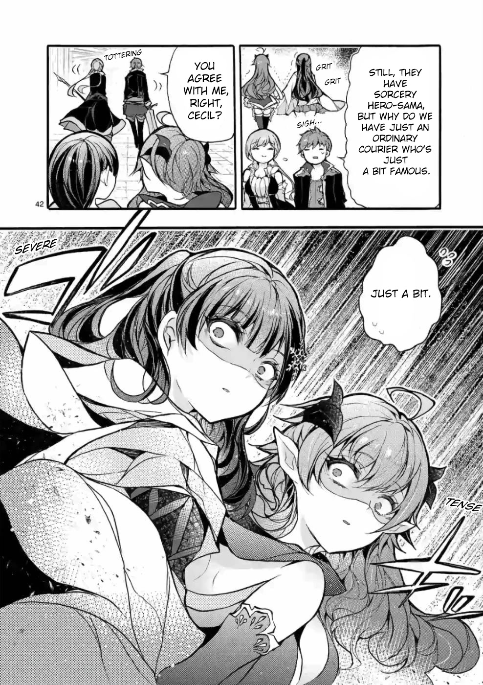 From The Strongest Job of Dragon Knight, To The Beginner Job Carrier, Somehow, I Am Dependent On The Heroes Chapter 22 page 41 - Chapter 22
