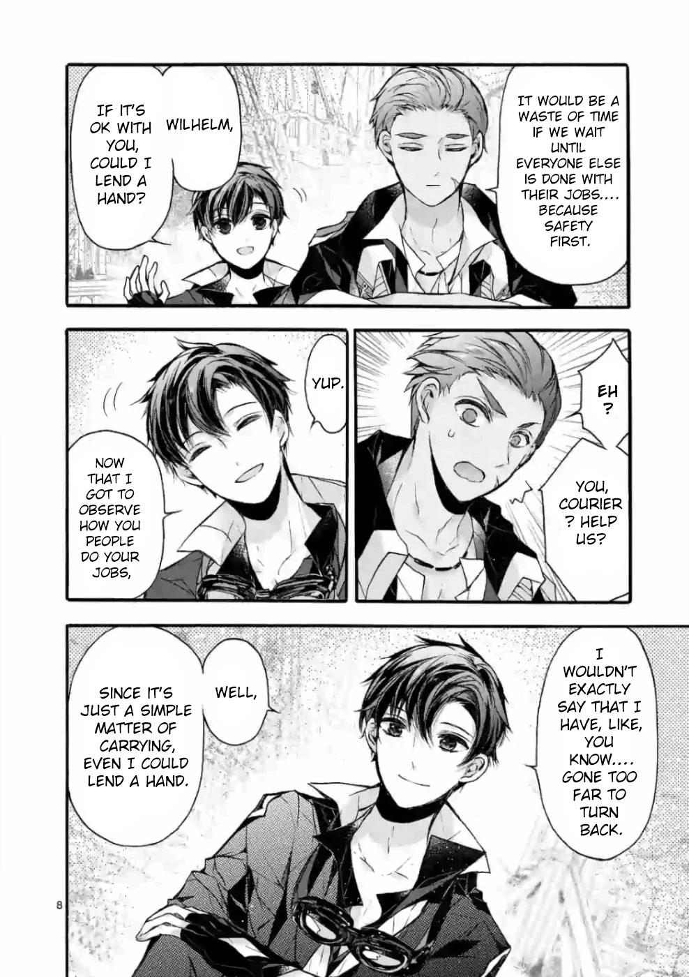 From The Strongest Job of Dragon Knight, To The Beginner Job Carrier, Somehow, I Am Dependent On The Heroes Chapter 22 page 8 - Chapter 22