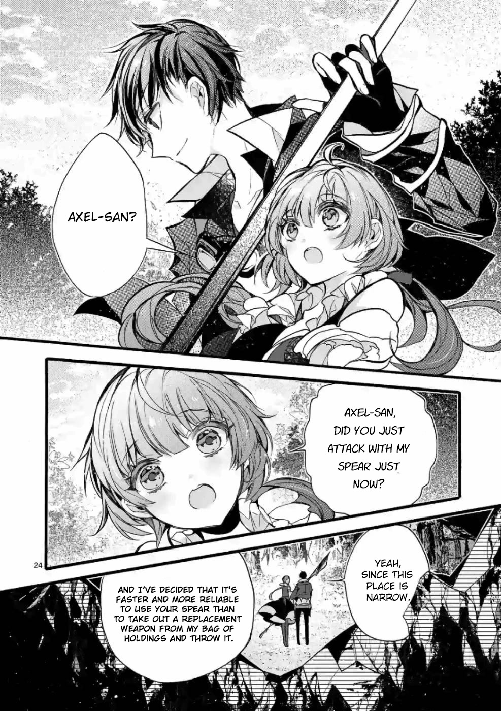 From The Strongest Job of Dragon Knight, To The Beginner Job Carrier, Somehow, I Am Dependent On The Heroes Chapter 23 page 24 - Chapter 23