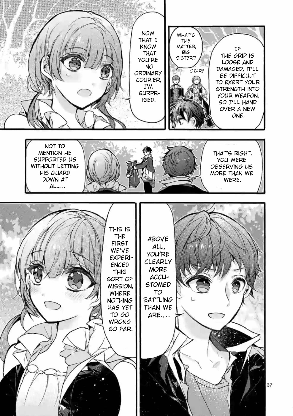 From The Strongest Job of Dragon Knight, To The Beginner Job Carrier, Somehow, I Am Dependent On The Heroes Chapter 23 page 37 - Chapter 23