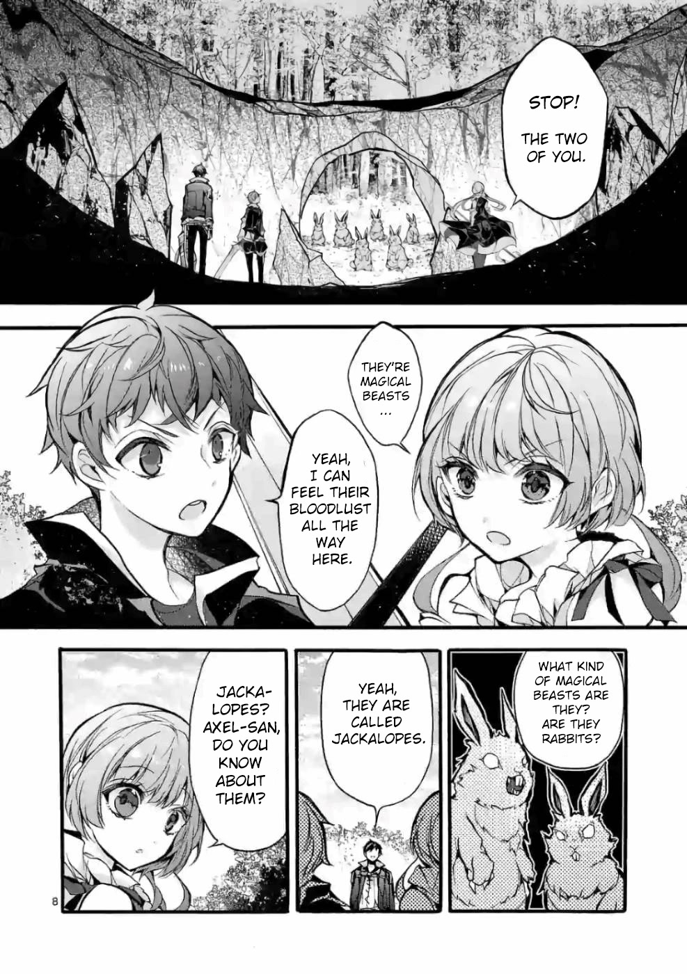 From The Strongest Job of Dragon Knight, To The Beginner Job Carrier, Somehow, I Am Dependent On The Heroes Chapter 23 page 8 - Chapter 23