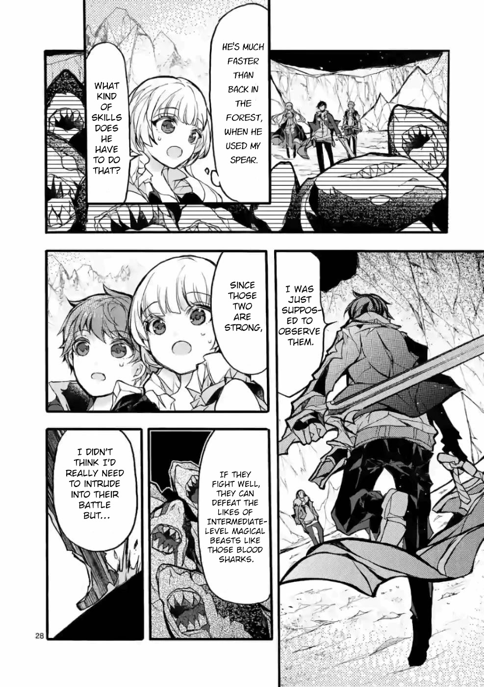 From The Strongest Job of Dragon Knight, To The Beginner Job Carrier, Somehow, I Am Dependent On The Heroes Chapter 24 page 28 - Chapter 24