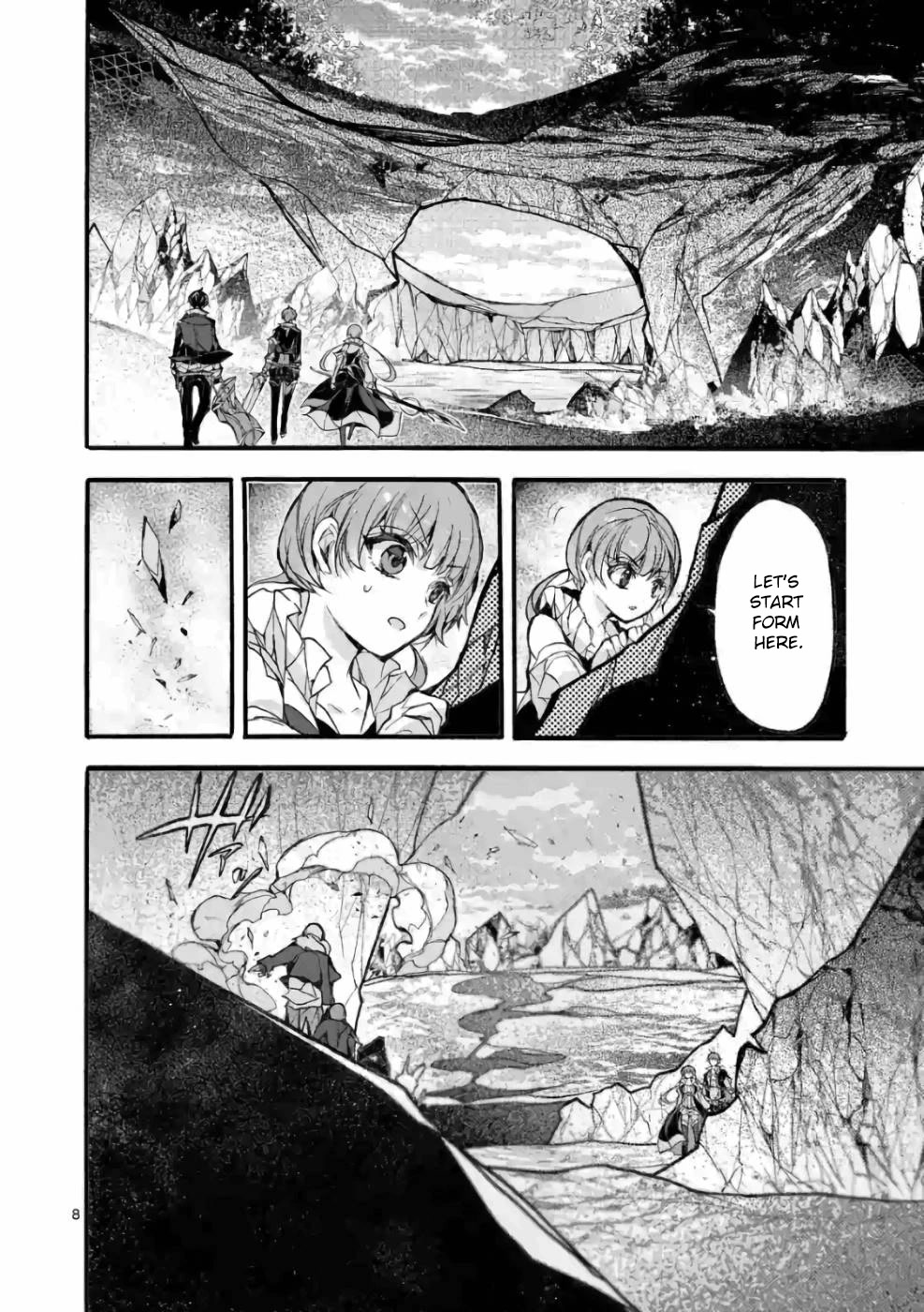 From The Strongest Job of Dragon Knight, To The Beginner Job Carrier, Somehow, I Am Dependent On The Heroes Chapter 24 page 8 - Chapter 24