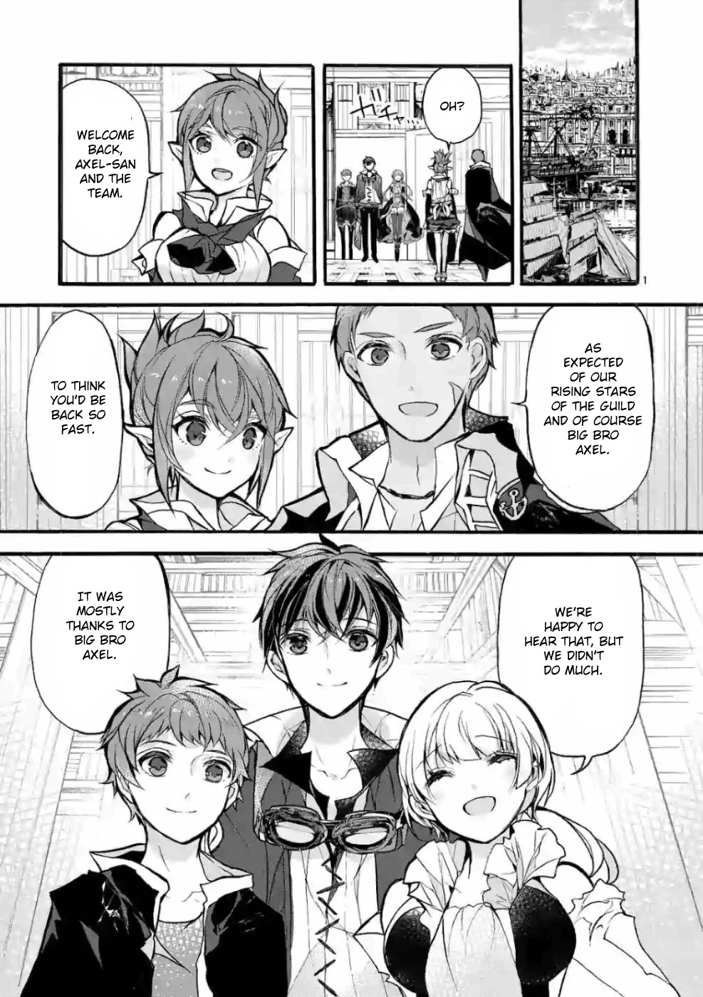 From The Strongest Job of Dragon Knight, To The Beginner Job Carrier, Somehow, I Am Dependent On The Heroes Chapter 25 page 1 - Chapter 25