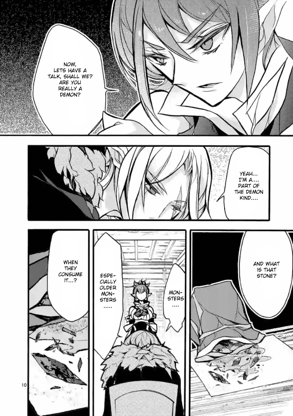 From The Strongest Job of Dragon Knight, To The Beginner Job Carrier, Somehow, I Am Dependent On The Heroes Chapter 25 page 10 - Chapter 25