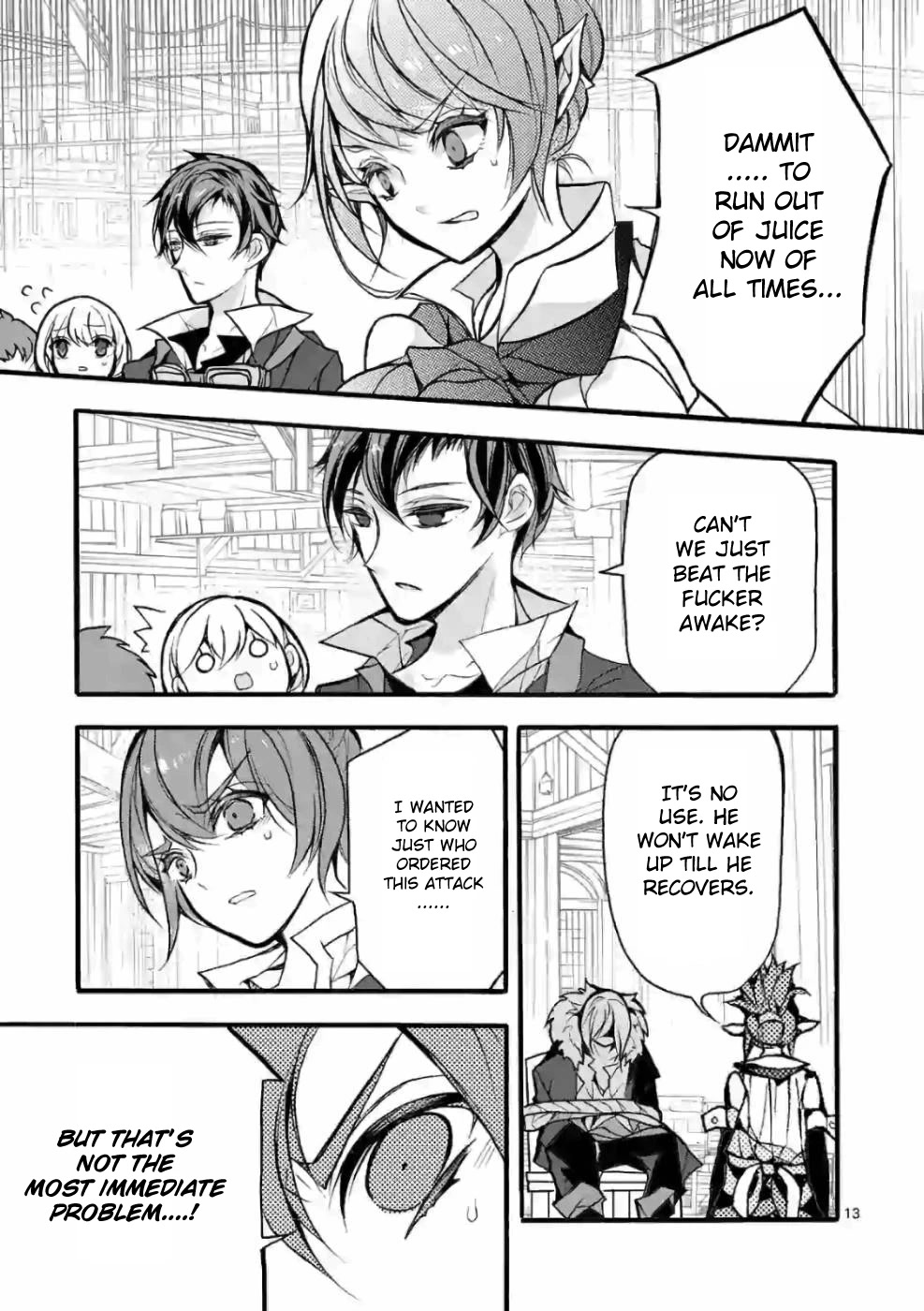 From The Strongest Job of Dragon Knight, To The Beginner Job Carrier, Somehow, I Am Dependent On The Heroes Chapter 25 page 13 - Chapter 25